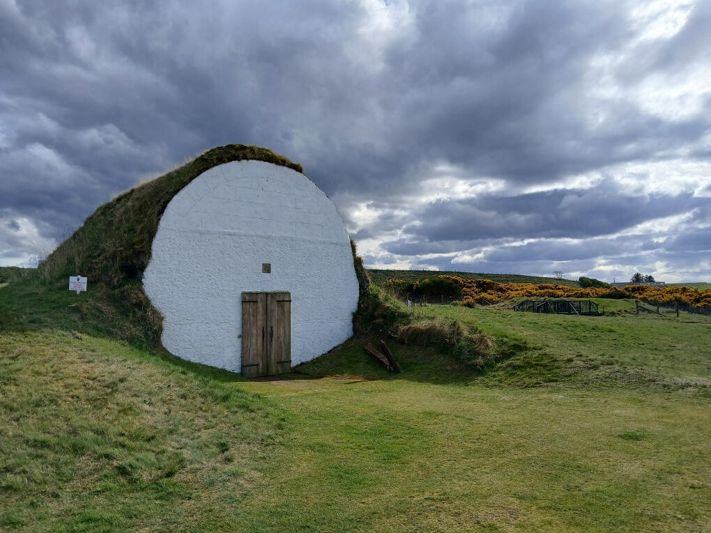 Earthen halfway house at Nairn
