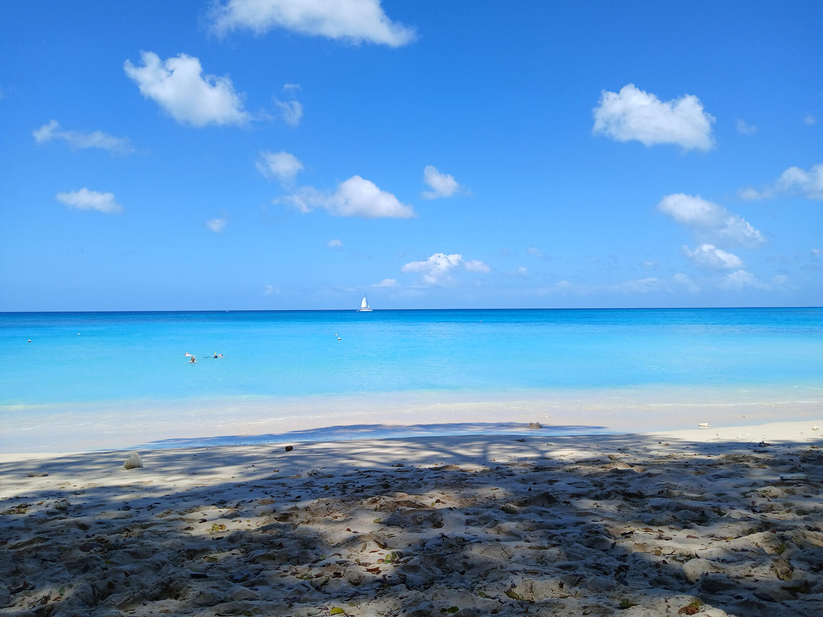 Batts Rock Beach Sailboat